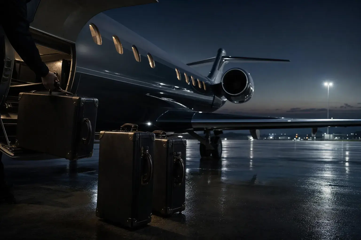 Private jet luggage: how much you can take, and who decides